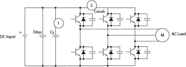 Figure 3-Simplified block schematic for inverter in motor driver circuit.png