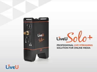 LiveU Solo: Wireless video encoder for one-touch streaming to Social Media