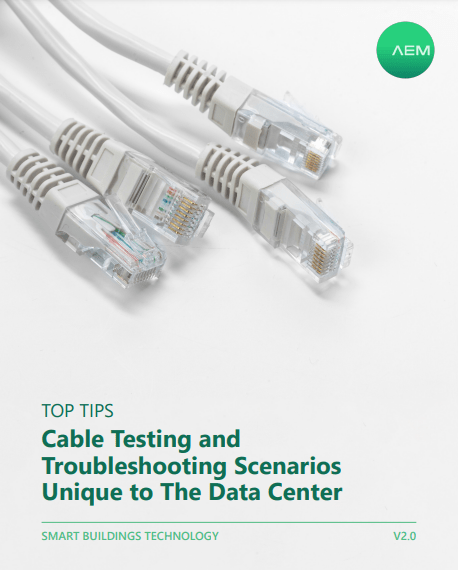 Cable testing and troubleshooting scenarios unique to the data center