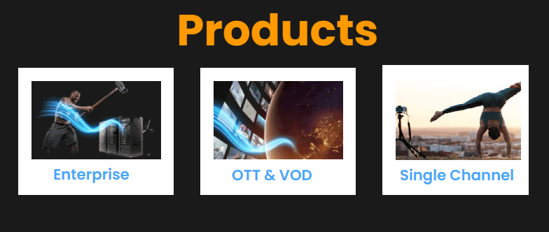 Evrideo products