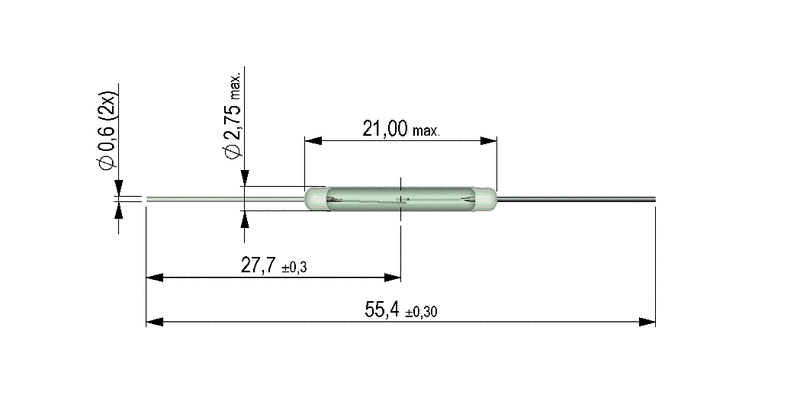 KSK-1A52 Reed Switches