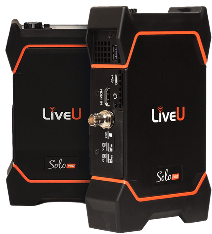 LiveU Solo Pro: a portable bonding encoder for unlimited live coverage