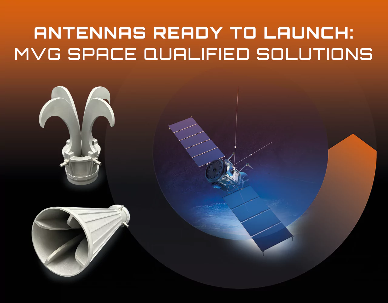 Space Qualified Antennas 700 MHz - 55000 MHz