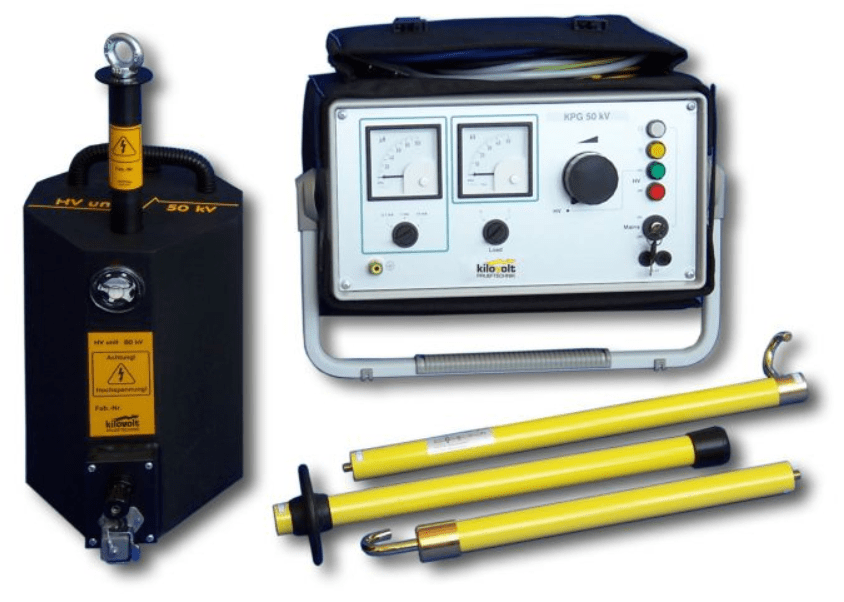 Cable Test Set for DC voltage testing of Medium Voltage Power Cables Heynen
