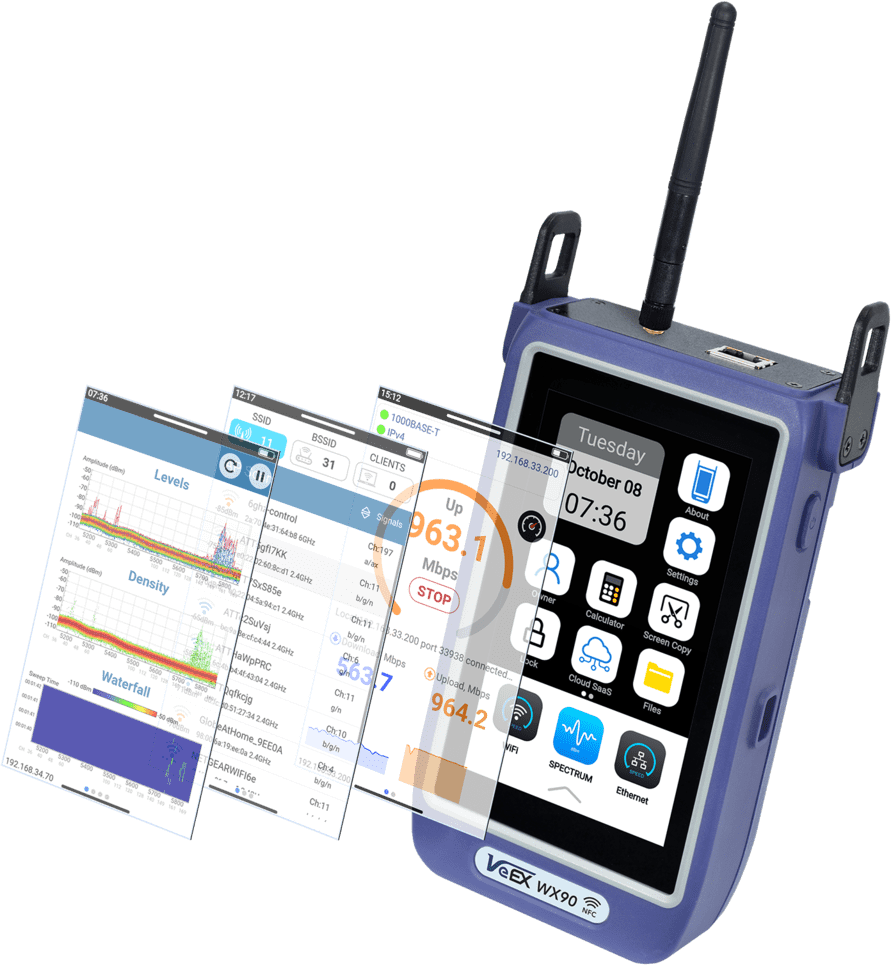 VeEX WX90 Wi-Fi Expert Test Toolkit | Heynen