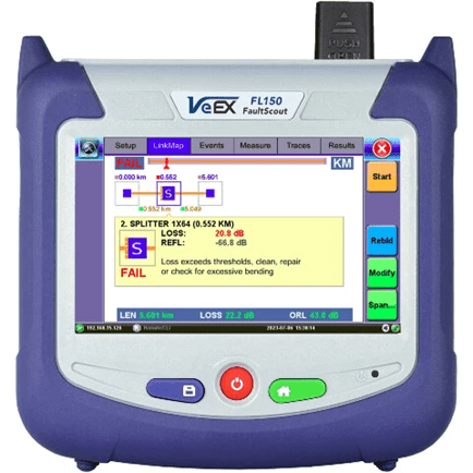 FL150 FaultScout | Fiber Optic Multimeter | Heynen